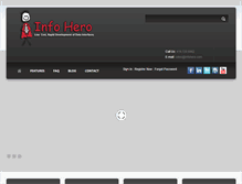 Tablet Screenshot of infohero.com
